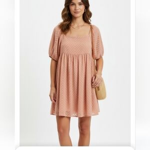 Cliche' Cottagecore  mini flowey babydoll dress/top size s